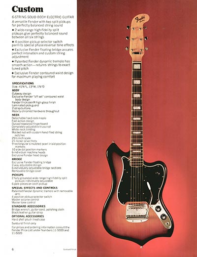 趣味 Vintage 1970 Fender Full Lineup Catalog Fender'70sGuitar Guide フェンダー'70sギターガイド - メルカリ