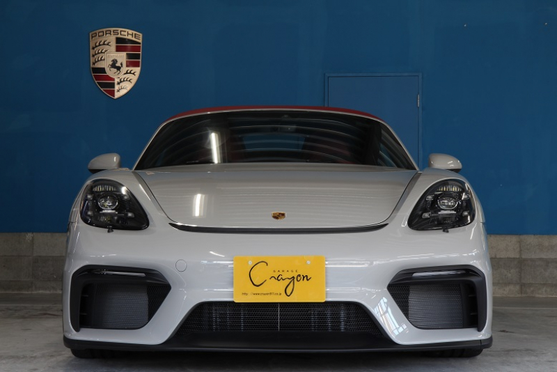 ポルシェ 718 ボクスター ポルシェ 718スパイダー正規物 希少左