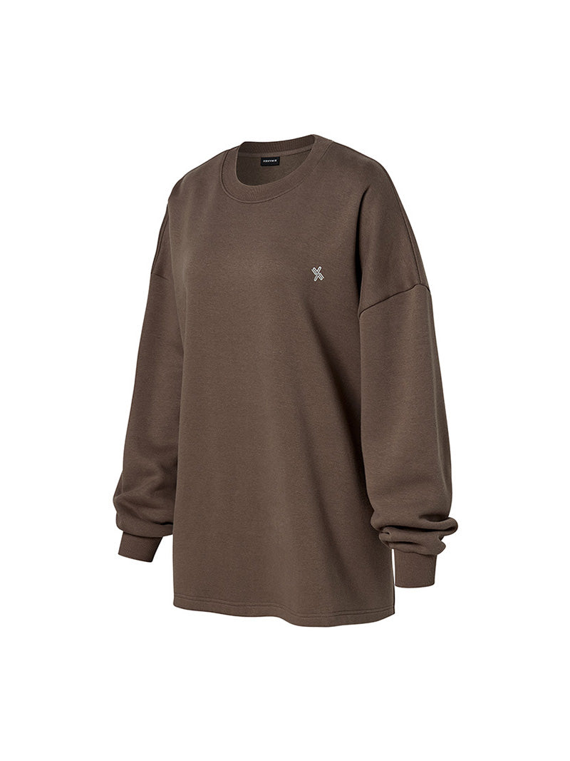 ウォームソフト オーバーフィット トレーナー (単品)