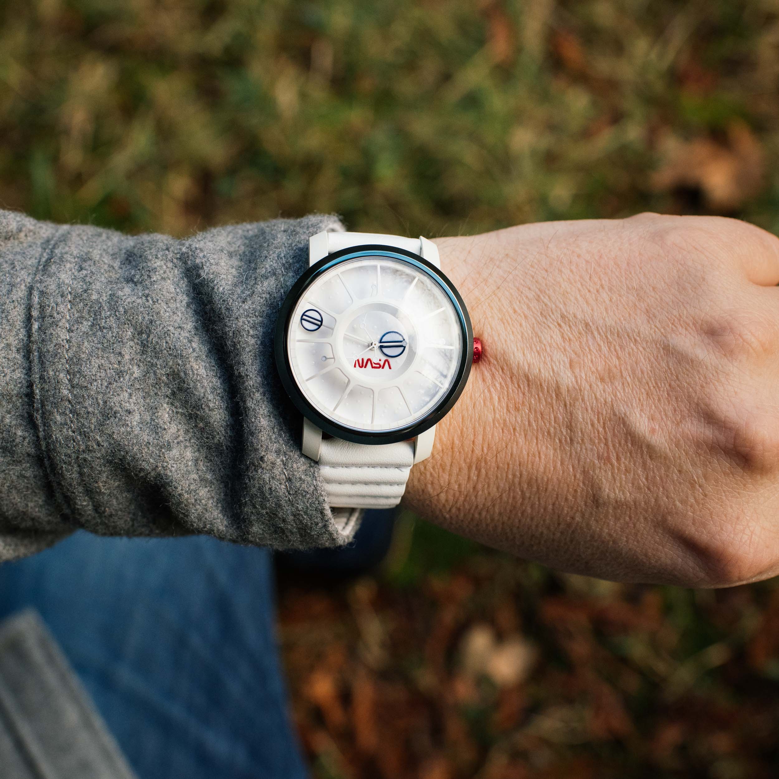 NASA Trappist-1 Automatic Sapphire Saturn V | Xeric.com – Xeric