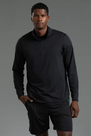 Men's Intrepid Quarter Zip: Lightweight, Hardworking | XX-XY Athletics
