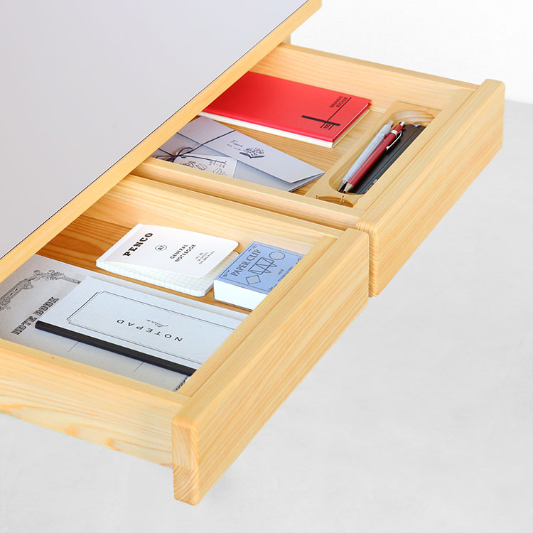 2本脚デスク 100｜家具と学習机(デスク)の専門店キシル