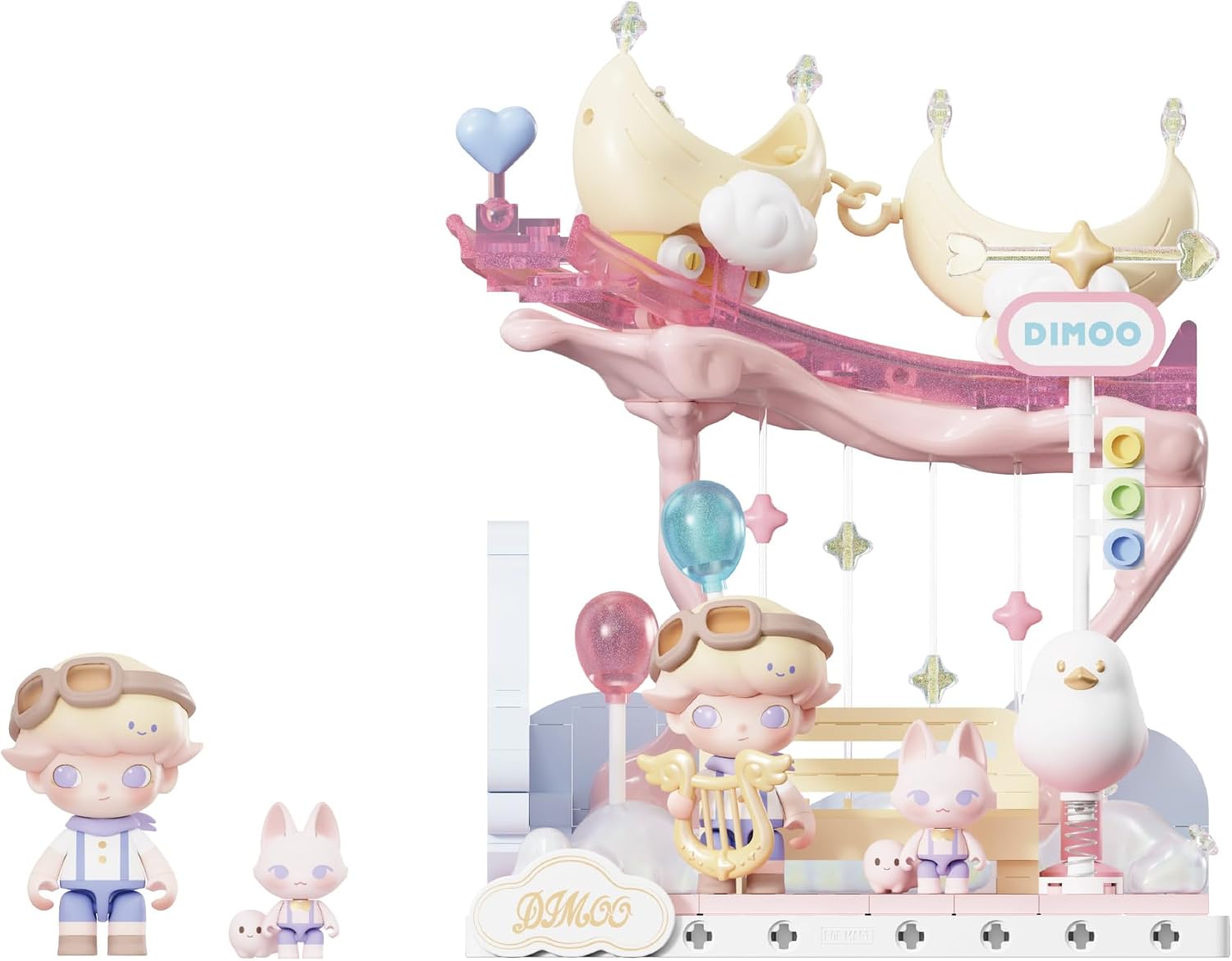 DIMOO Dream Melody Series Blocks Building sets - Lily Ferris Wheel