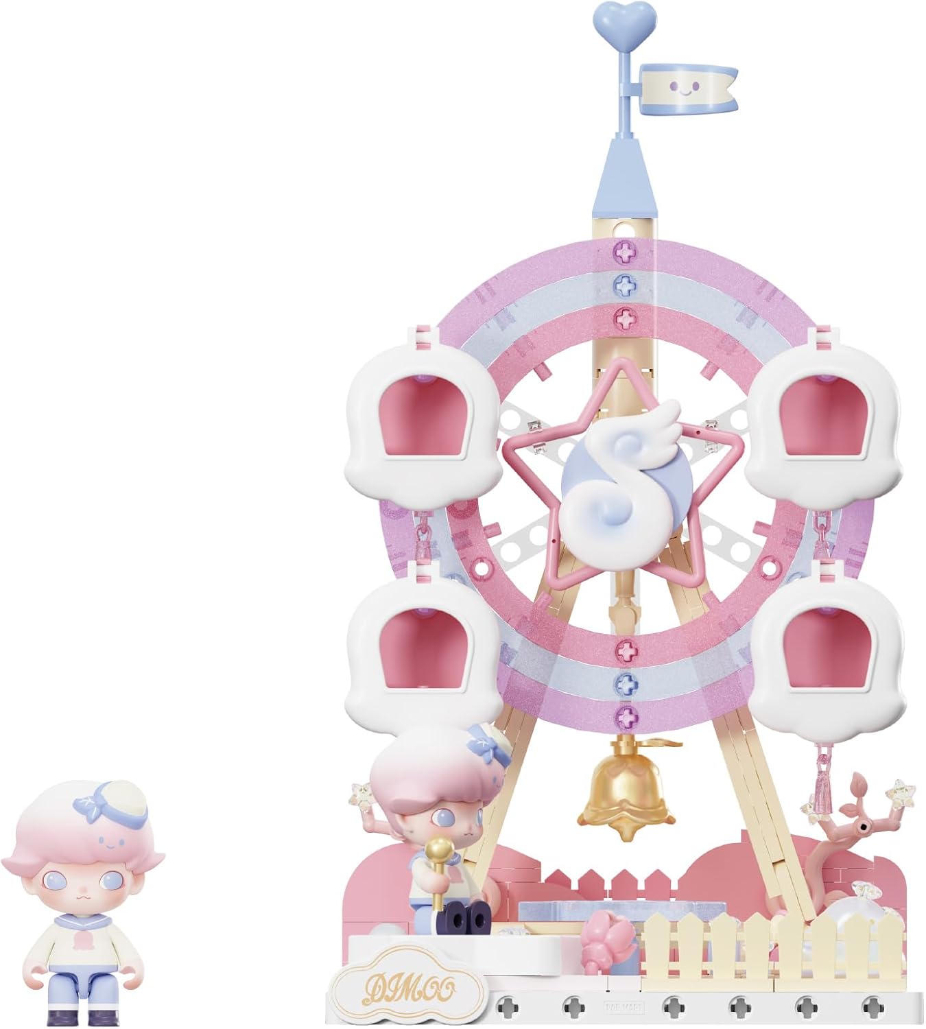 DIMOO Dream Melody Series Blocks Building sets - Lily Ferris Wheel