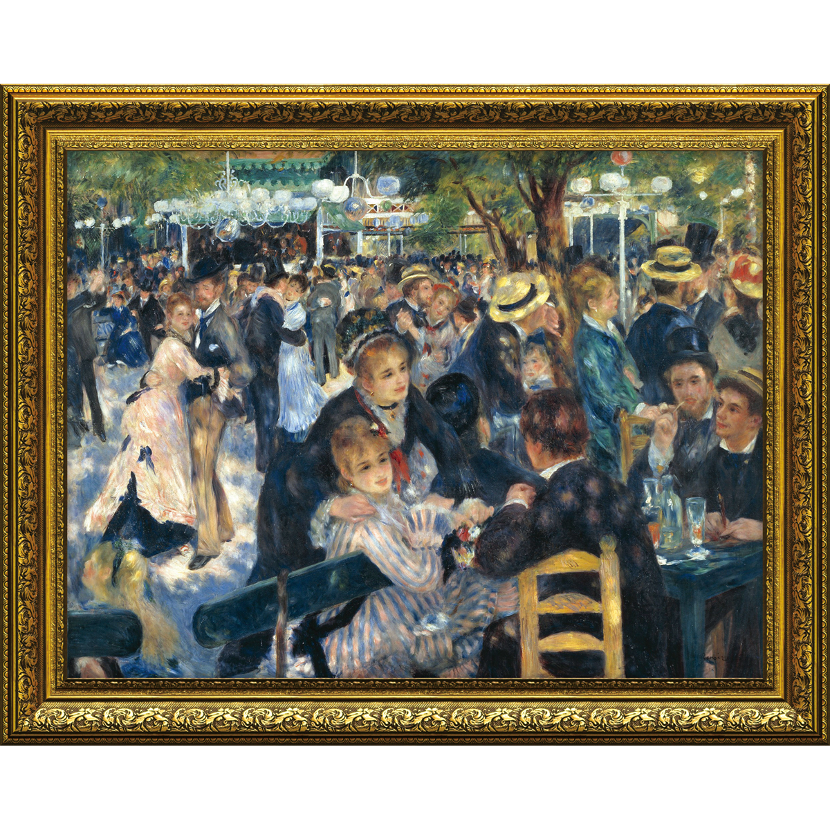 ミュージアムアートシリーズ ルノワール「ムーラン ド ラ ギャレットの