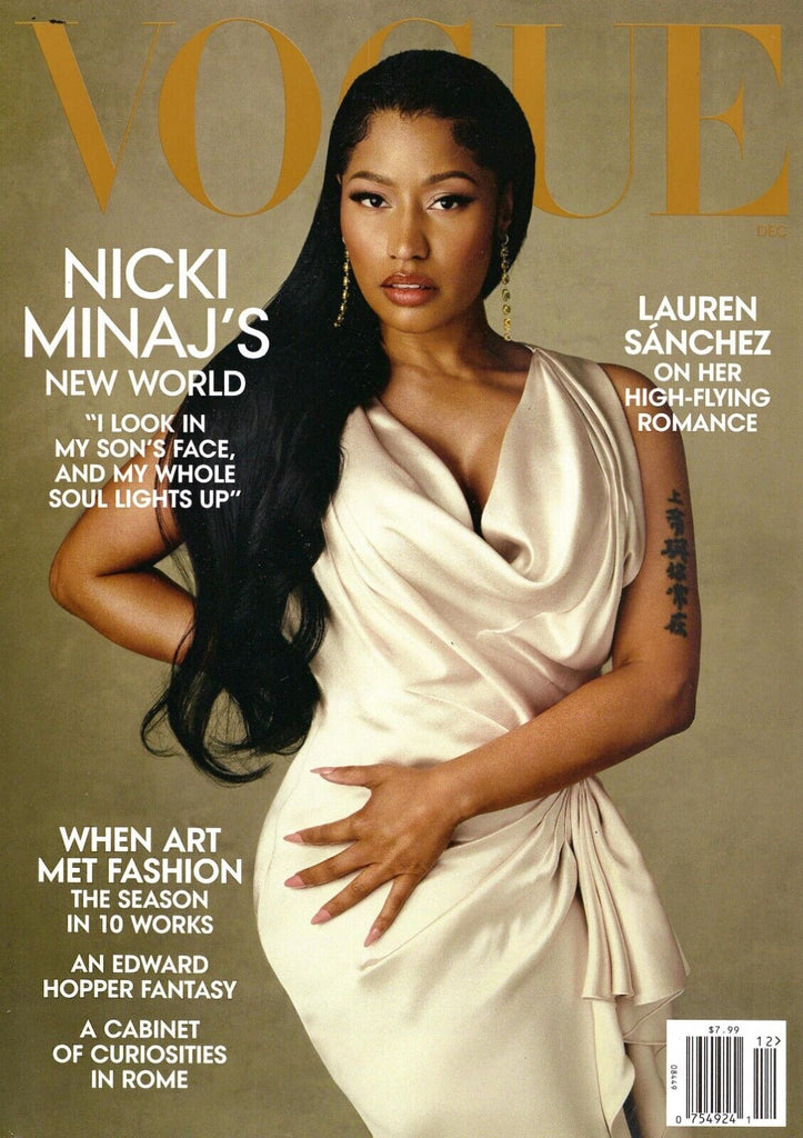 VOGUE MAGAZINE - DECEMBER 2023 - NICKI MINAJ'S NEW WORLD (COVER