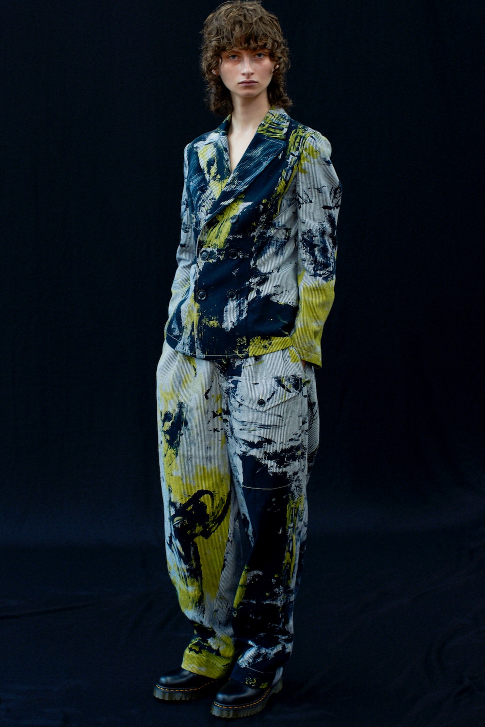 Y's ヨウジヤマモト ワイズ サルエルパンツ アシンメトリー サイズ2