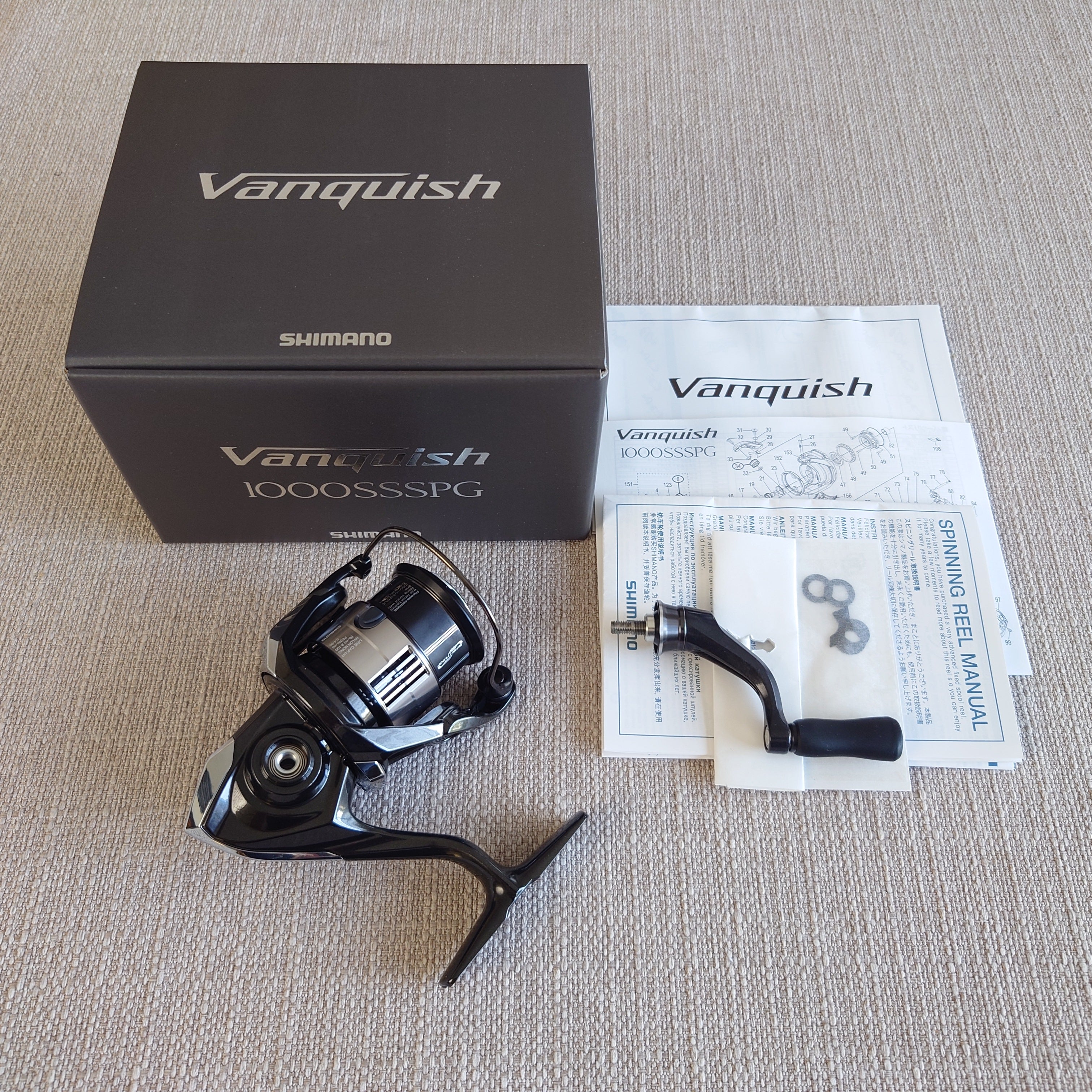 Brand New Shimano 23 Vanquish 1000SSSPG Spinning Reel – YOKI