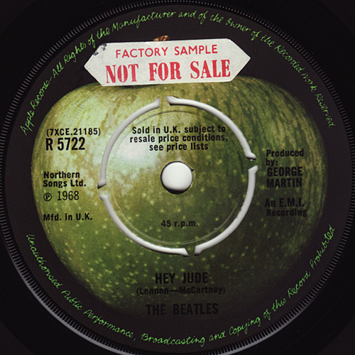 The Beatles U.K. Singles/Apple original