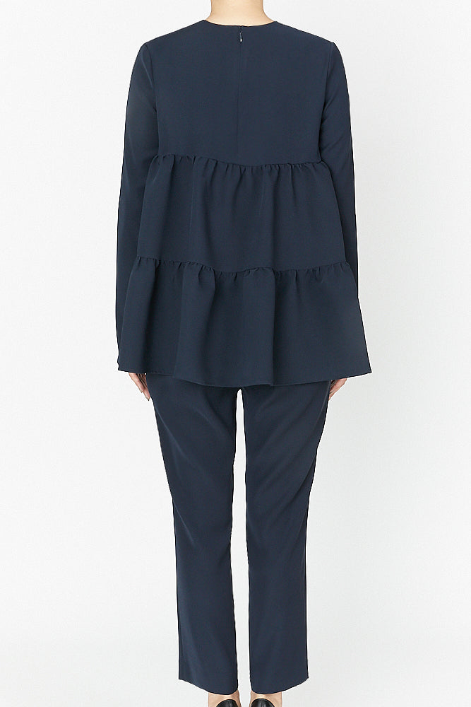 ロングスリーブバックティアードブラウス – YOKO CHAN