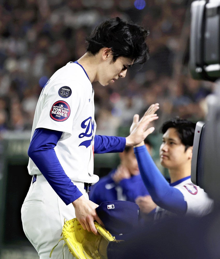 佐々木朗希3回5四球「ほろ苦」デビュー…ピッチクロック違反や