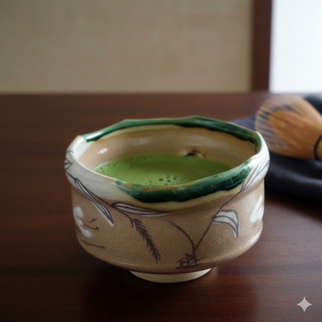 田中源彦作,鳴海織部,初心者用,ご贈答に 田中源彦（もとひこ）造 鳴海