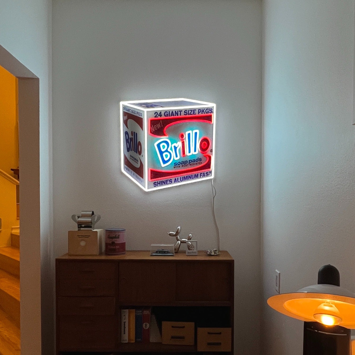 Brillo Box by Andy Warhol - LED neon sign – YELLOWPOP
