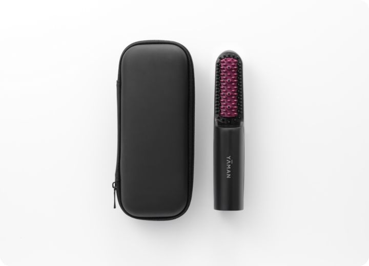 保水ヘアアイロンシリーズからコードレス×ブラシ型アイロン登場