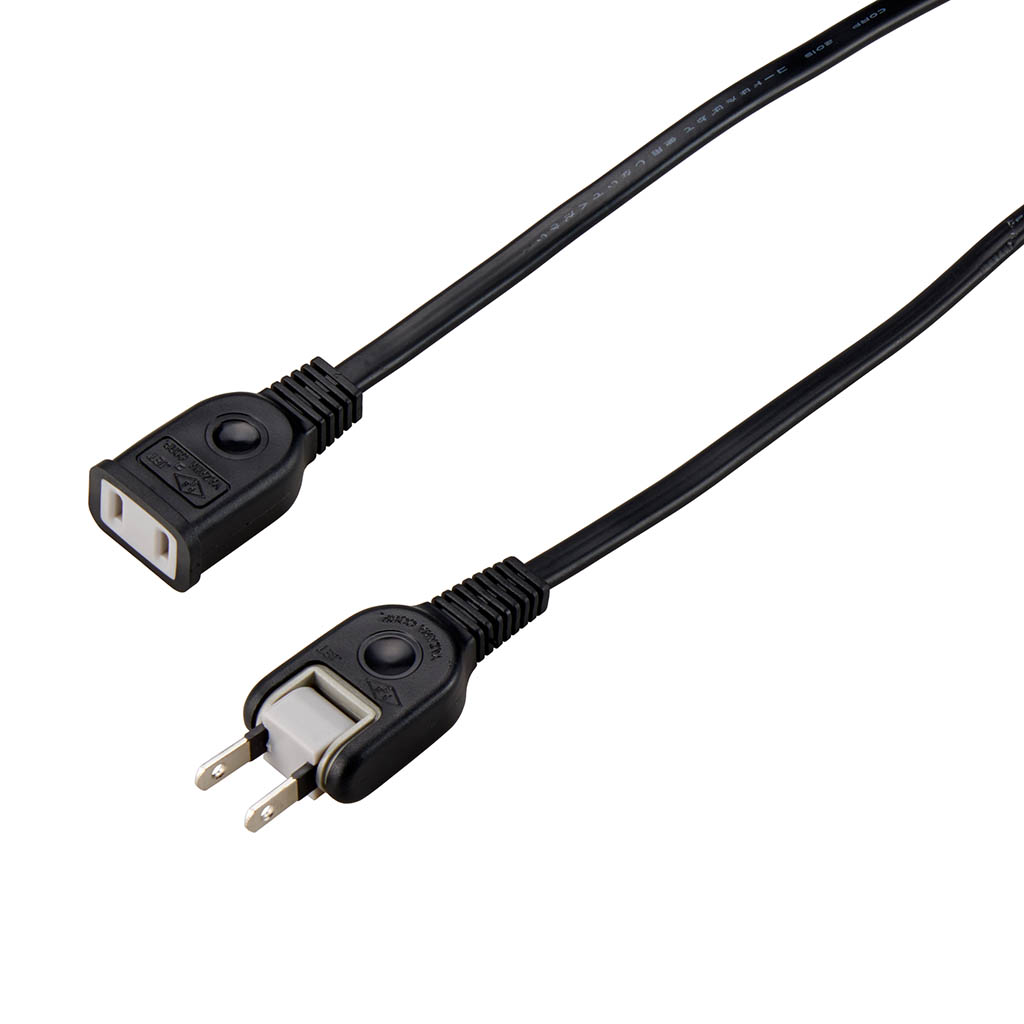 耐トラ付延長コード2m黒1個口｜YAZAWA CORPORATION