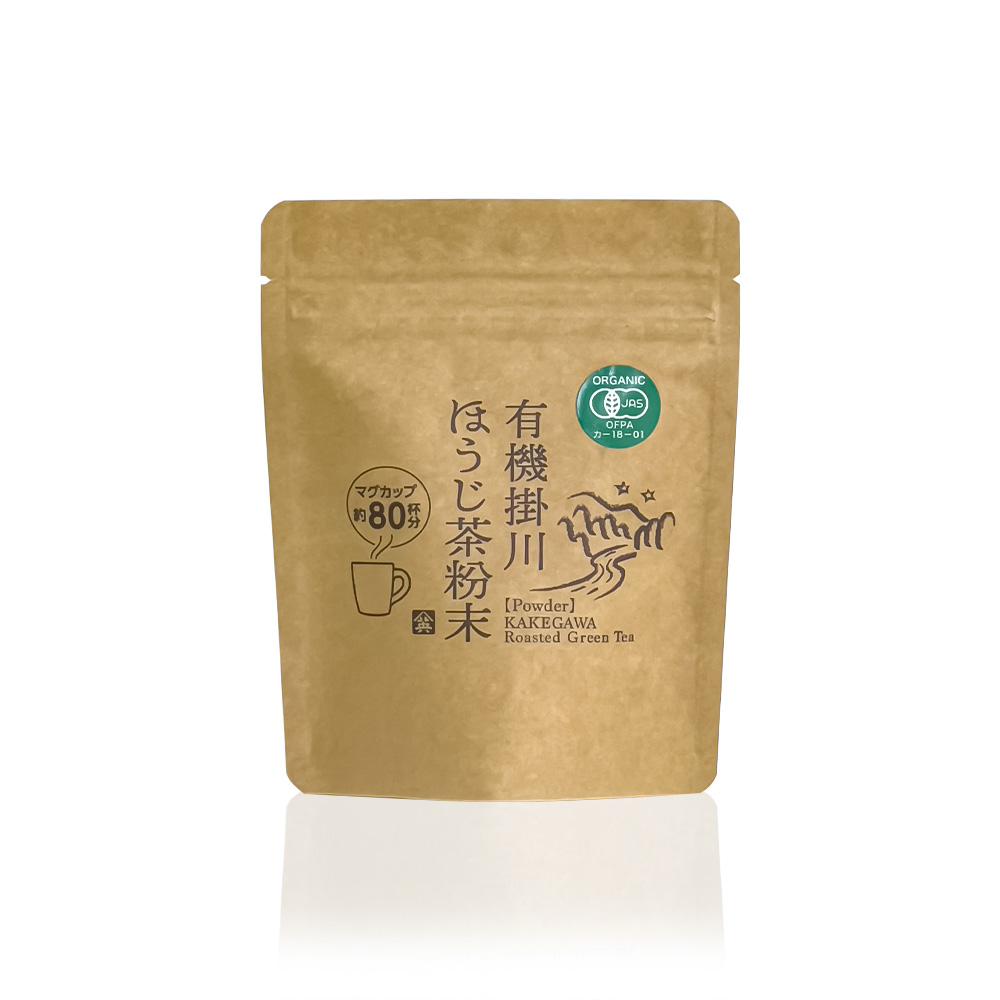 お茶の通販 | 静岡茶・深蒸し掛川茶の山英 | 有機掛川茶 きよらか 70g 平袋