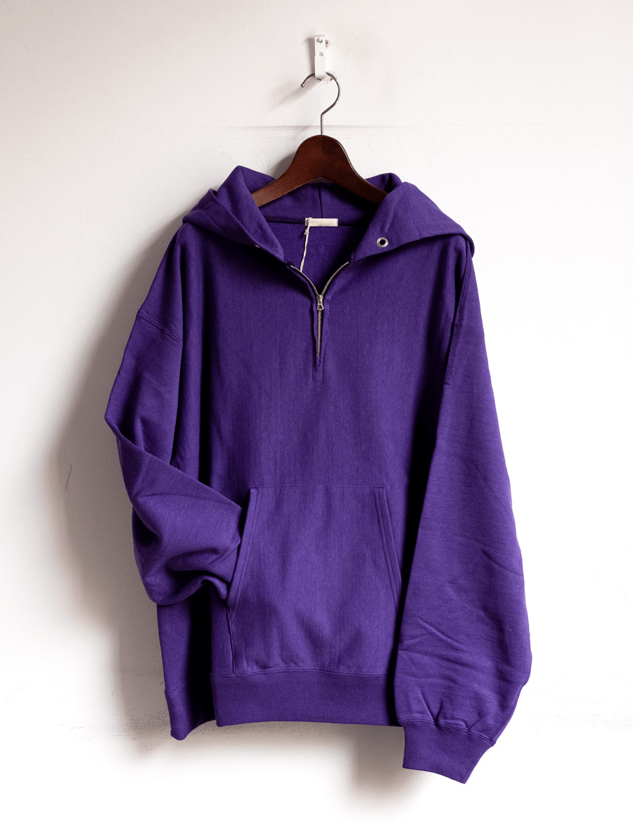ULTERIOR FADED SILKY TERRY RW HALF ZIP HOODIE | 大阪心斎橋のメンズ