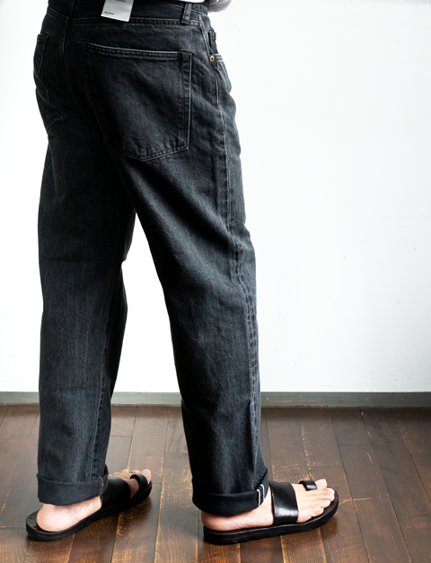 CIOTA ブラック 13.5oz テーパードデニム | 大阪心斎橋のメンズ洋服の