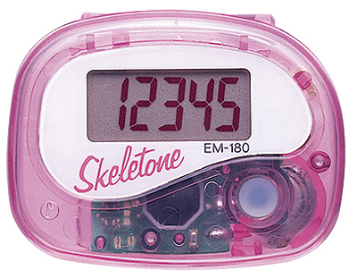 万歩計®・歩数計】デジ・ウォーカー® _EM-180*腰装着タイプ万歩計*万歩