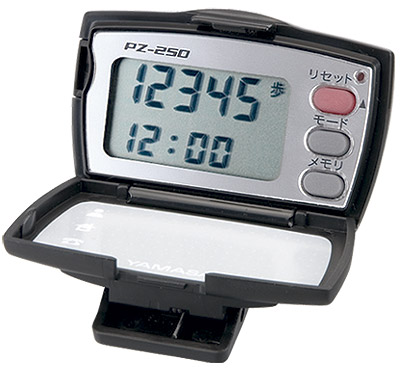 プレジャーウォーカー_PZ-250*腰装着タイプ万歩計*万歩計®の山佐