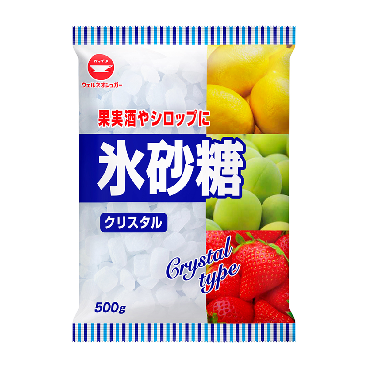 ウェルネオシュガー 氷砂糖クリスタル500g | かぜとゆきオンライン
