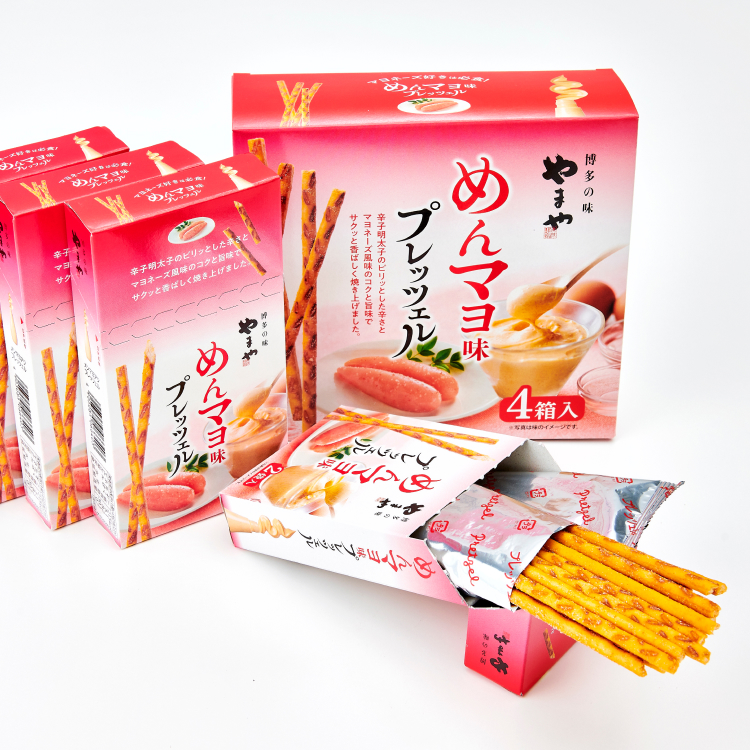 めんマヨ味 プレッツェル 4箱入｜【公式】やまやコミュニケーションズ_