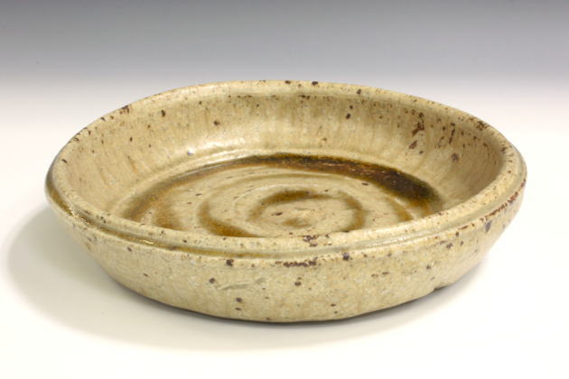 柳瀬美術店 / 北大路魯山人「伊賀釉ドラ鉢」共箱[KITAOJI Rosanjin]Plate