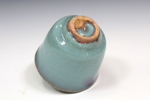 柳瀬美術店 / 原 清「鈞窯釉酒盃」共箱[HARA Kiyoshi]Sake Cup