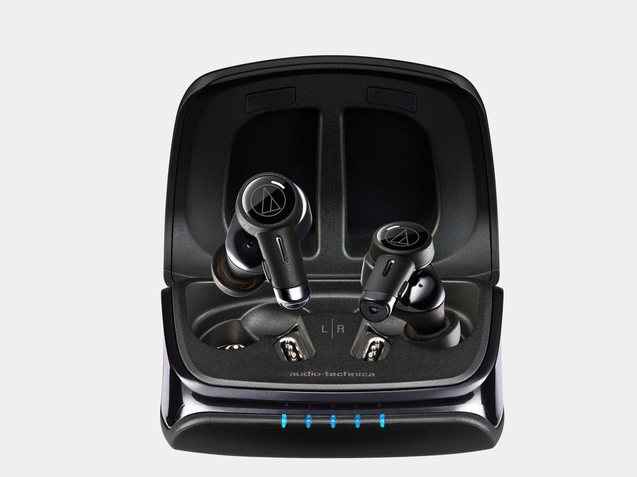 Audio Technica's premium ATH-TWX9 wireless earbuds self-sanitize