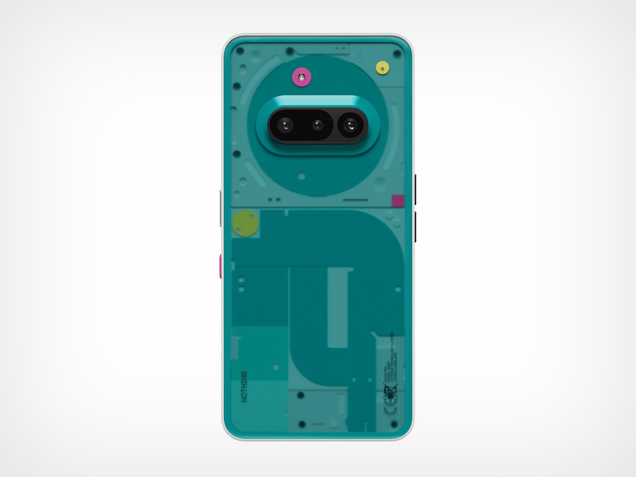 This teal Nothing Phone 3a Community Edition looks like a Game Boy