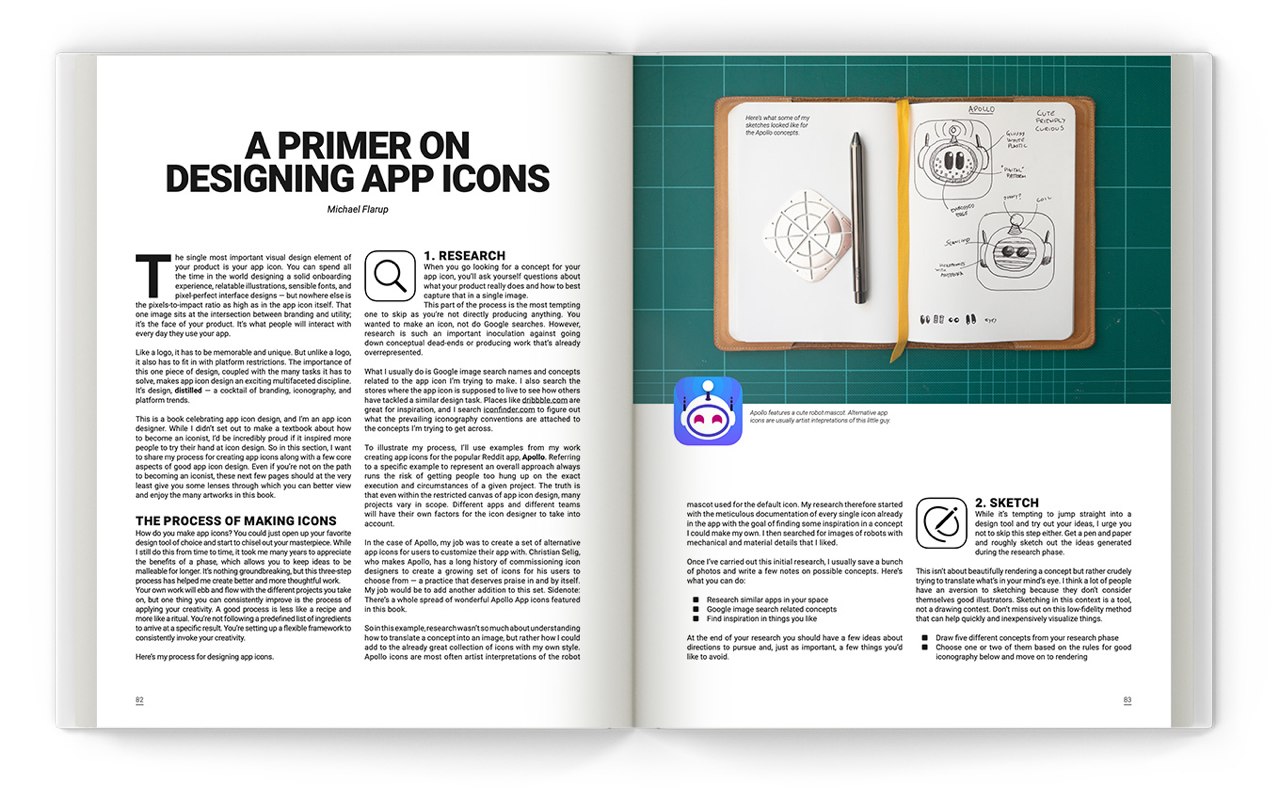 The iOS App Icon Book' celebrates the art of app icon design in a