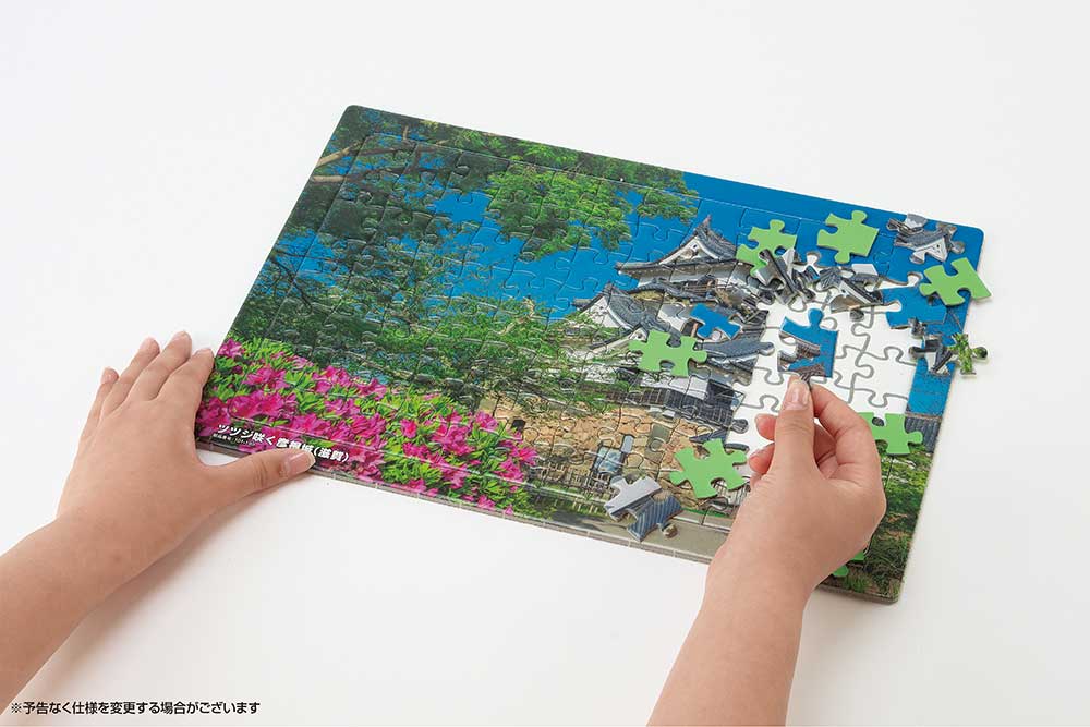 いきいきパズル ツツジ咲く彦根城（滋賀）【通販限定