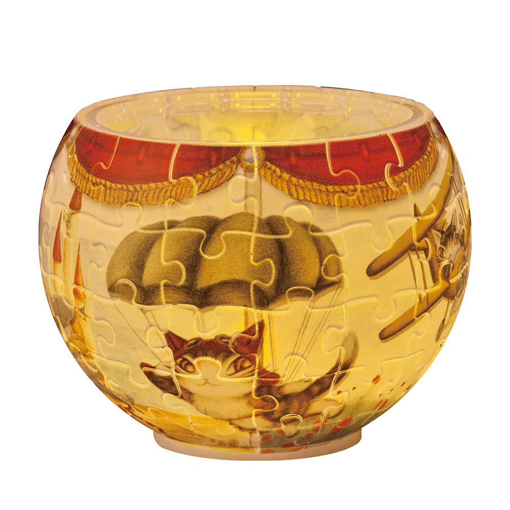 ランプシェードパズル ダヤン、空の旅へ / ジグソーパズルやのまん通信販売