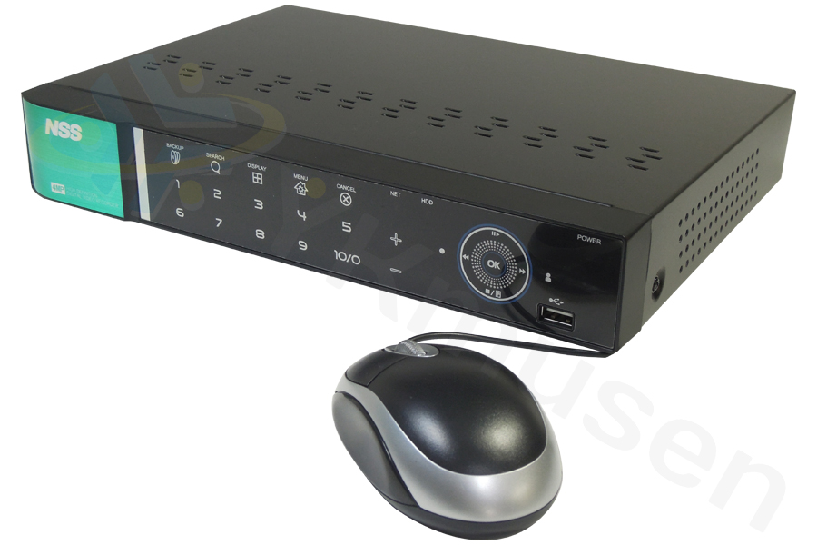 NSD7004AHD-H 4chスタンドアローン4MP AHD/TVIハイブリッド監視用DVR