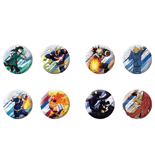 僕のヒーローアカデミア ホログラムちょいデカ缶バッジセット その背中