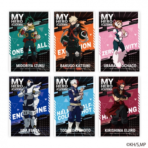 僕のヒーローアカデミア ポストカードセット 7期新ビジュアル│あそび