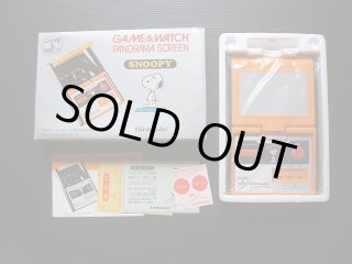 スヌーピー パノラマスクリーン SNOOPY 箱説有 ゲームウォッチ - 遊戯屋