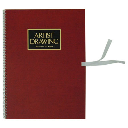 スケッチブック アーチスト メダリオン F4 (赤) | ゆめ画材
