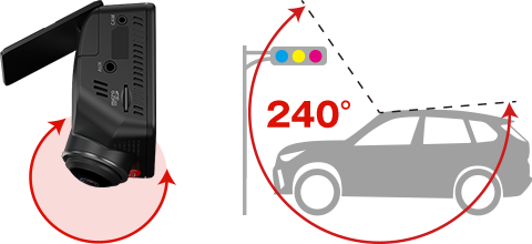 ZQ-32R｜全周囲360°&リアカメラドライブレコーダー｜Yupiteru(ユピテル)