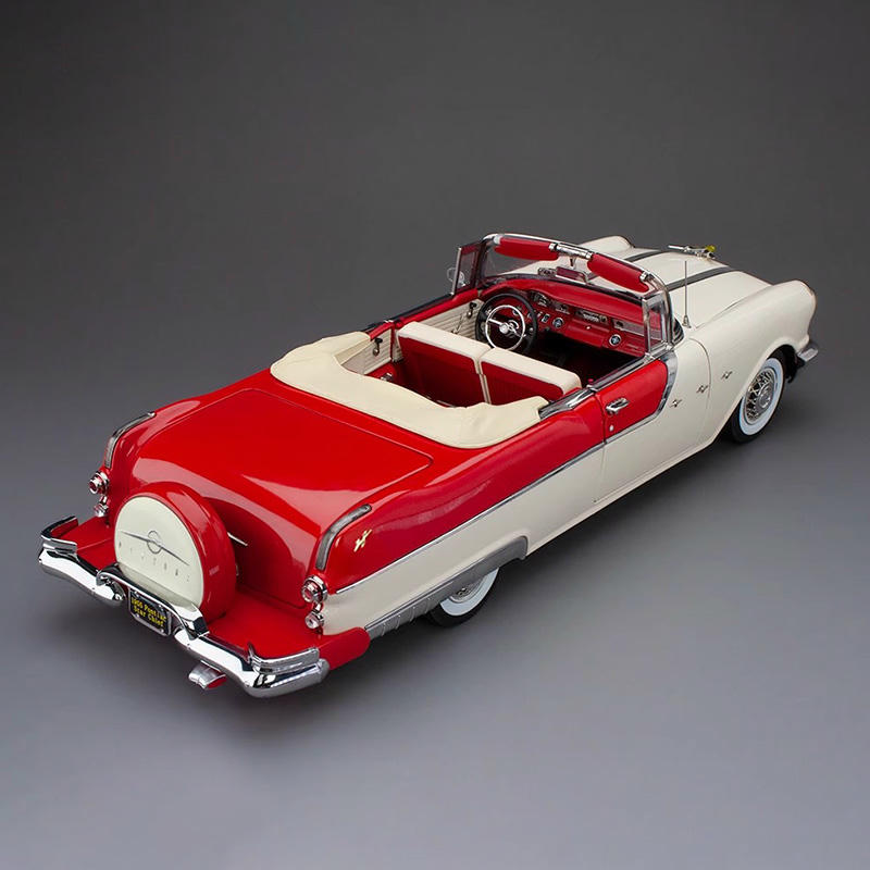 SunStar 1:18 1955 Pontiac Star Chief Diecast Model – YX car model