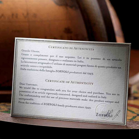 Floorstanding globe bar Explora Olive Green | Zoffoli