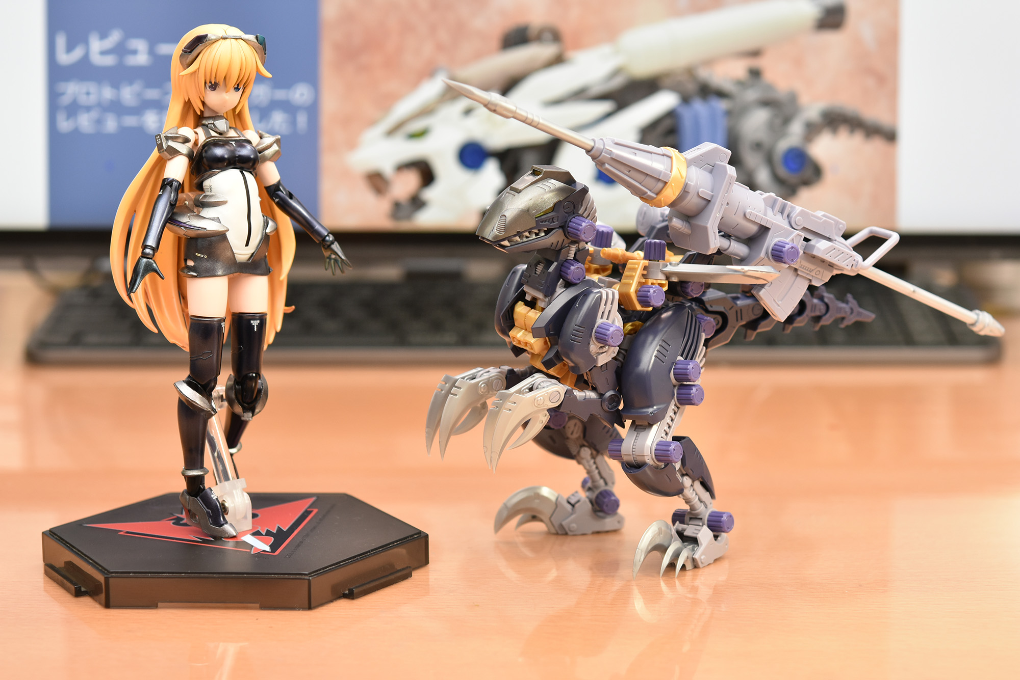 HMMレイヴェンラプターが完成しました！大型武器を装備しても安定の