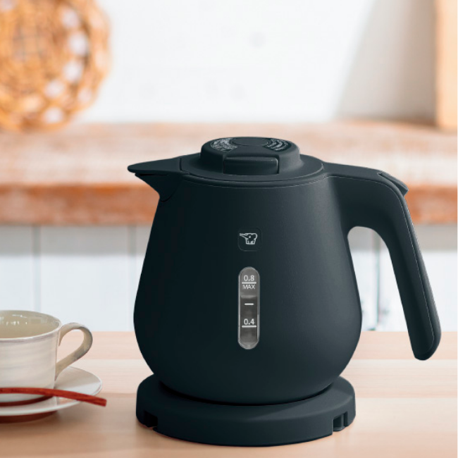 電気ケトル CK-DB08 BM（スレートブラック） | 象印マホービン公式
