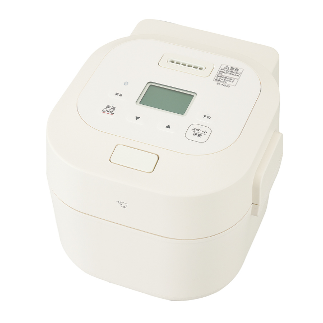 ホーロー電気調理なべ 品番：EL-NS23 色柄：CA（クリーム） | 象印