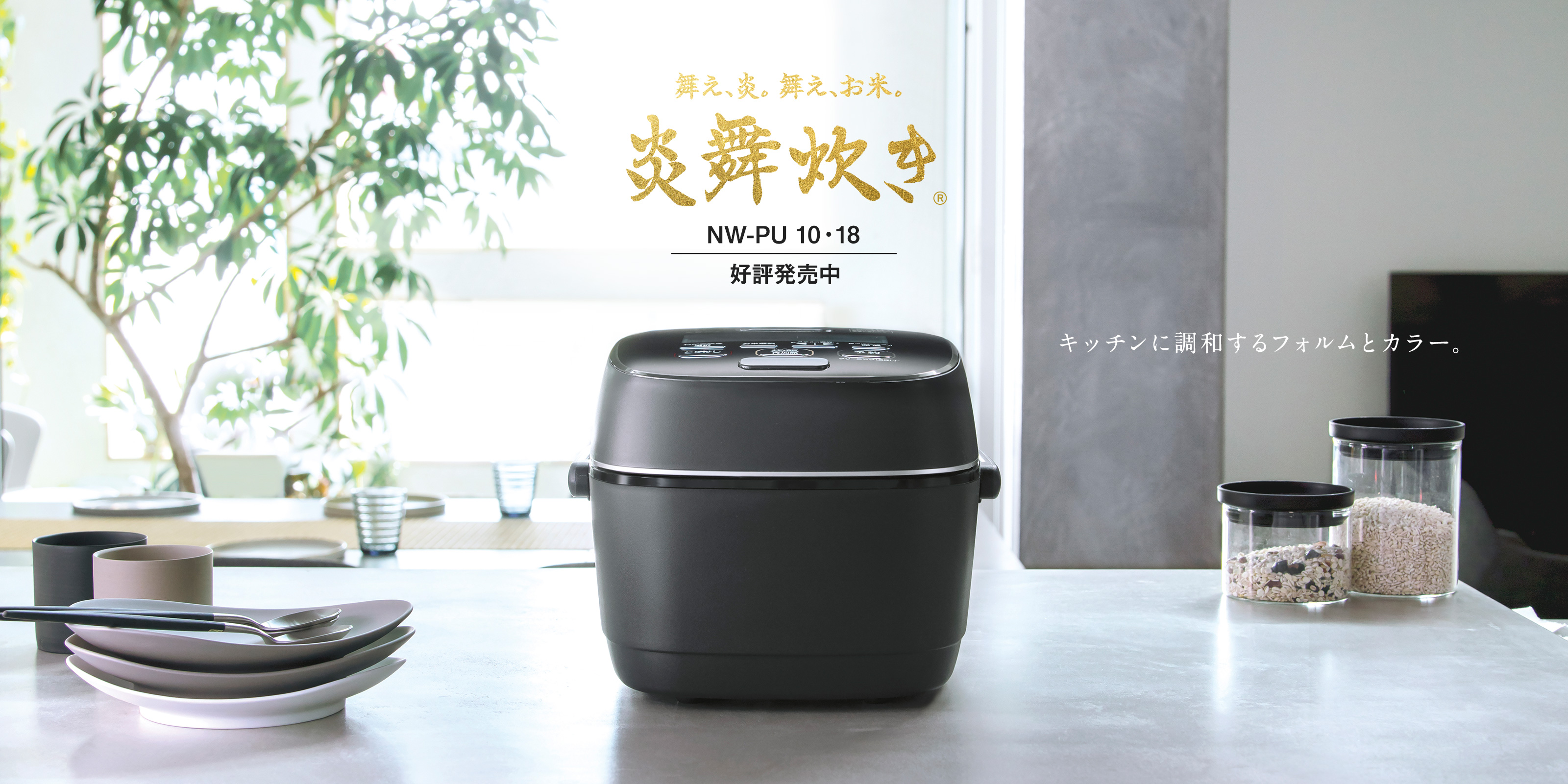 圧力IHタイプ NW-PU型｜炎舞炊き｜圧力IH炊飯ジャー｜炊飯ジャー｜商品