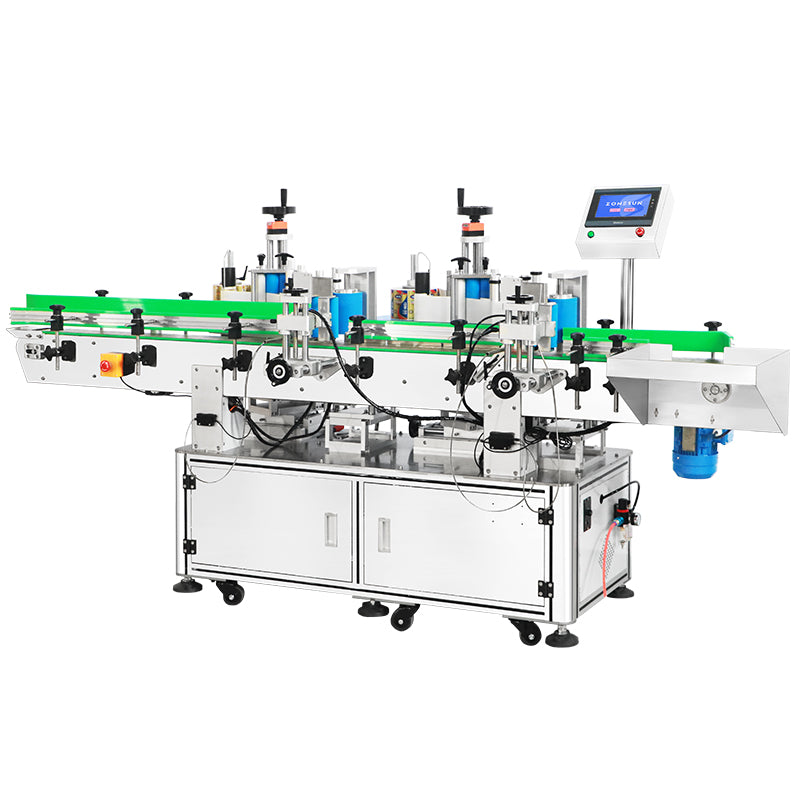 Zonesun ZS-TB822T Front and Back Labeling Machine – Zonesun Auto Pack