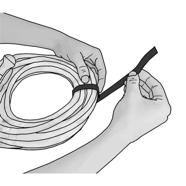 VELCRO BRAND 37.5 ft. x 3/4 in. Self-Mating Back-to-Back Strap