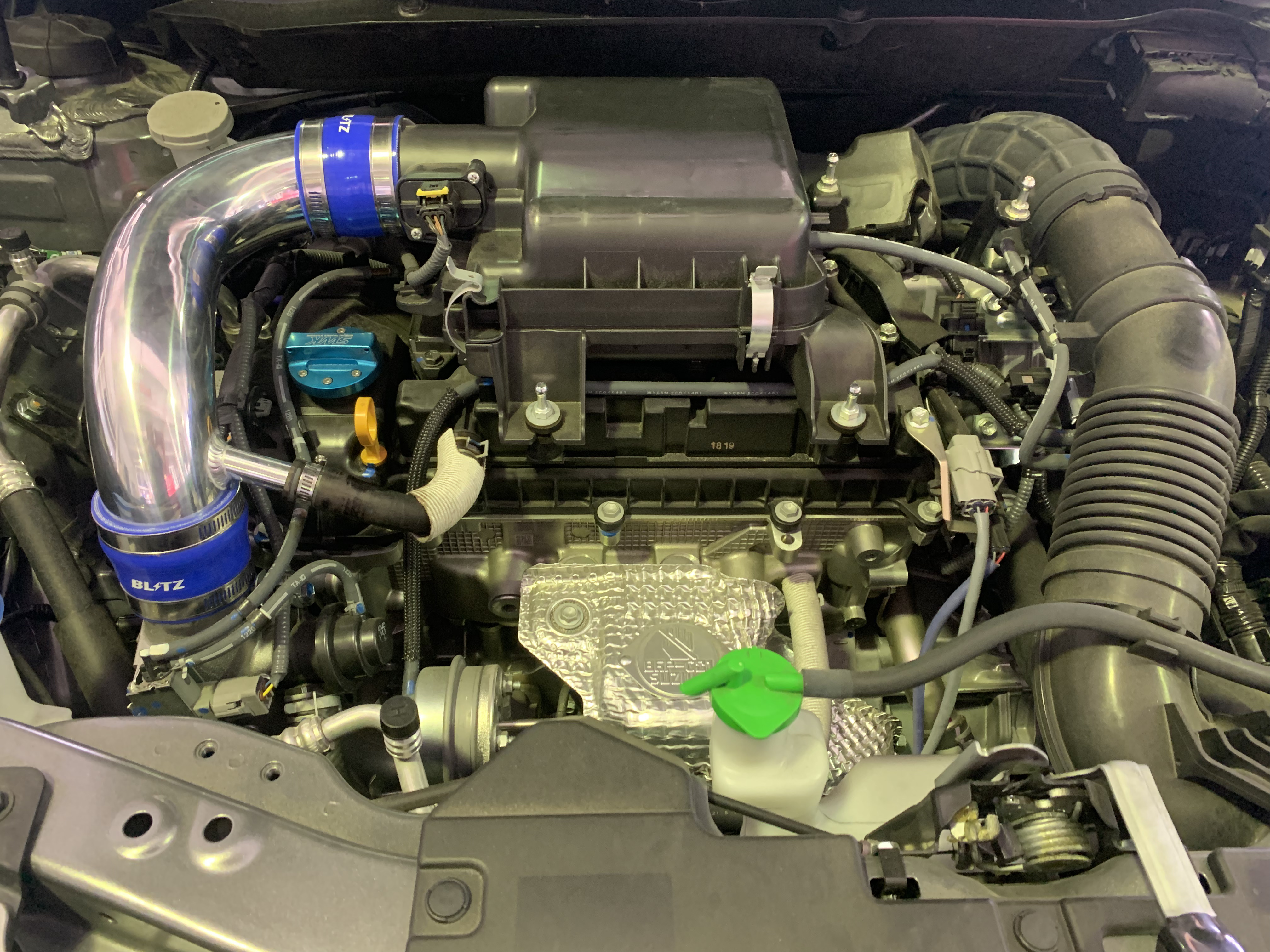 ZC33S BLITZ サクションキット取付 - ZEROMAX