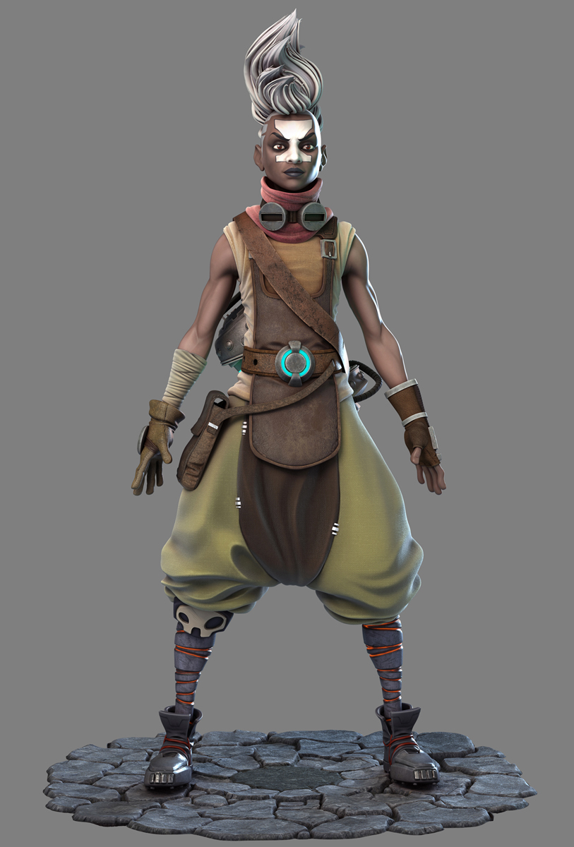 EKKO the boy who shattered time - ZBrushCentral