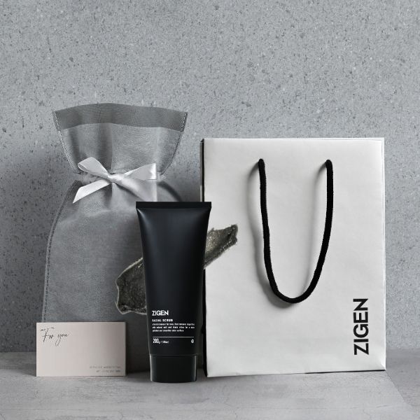 フェイシャルソルトスクラブ(洗顔料) ギフトセット | ZIGEN [ジゲン